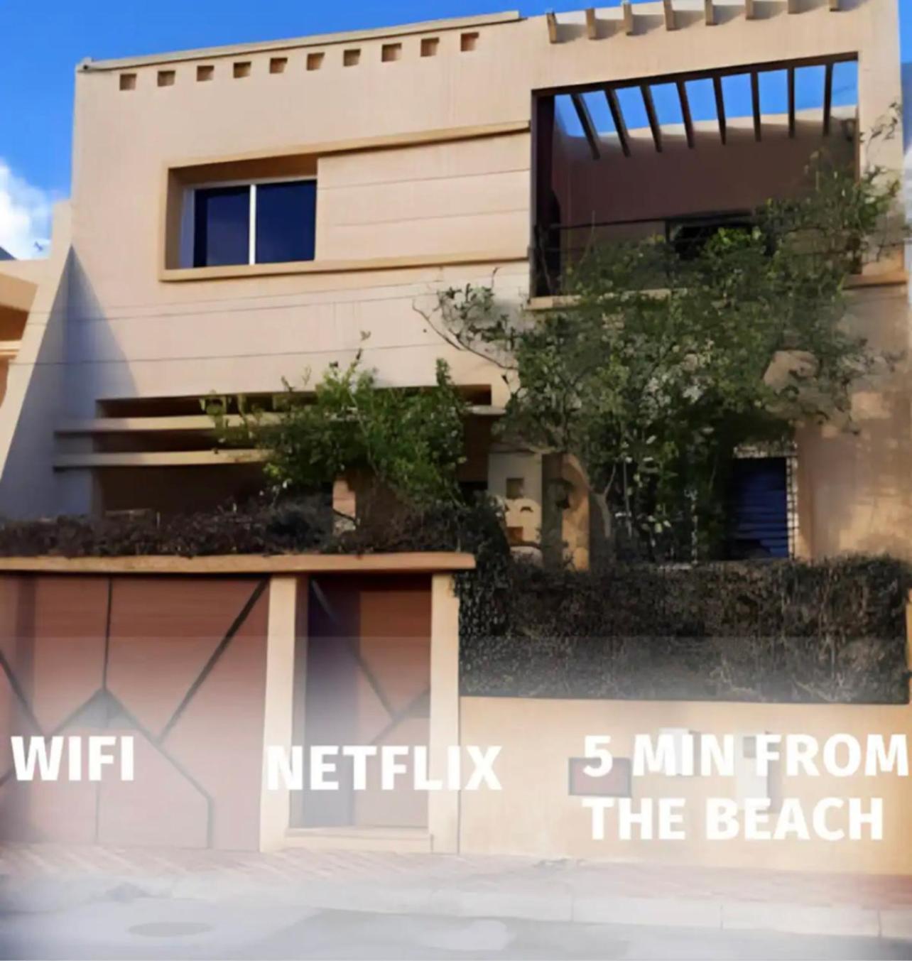 Villa Jaccuzi Face A L'Ocean - Agadir Beach City Exterior photo
